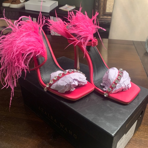 Azalea Wang Pink 7.5 heels - Picture 2 of 6